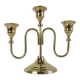 Vintage Brass Candlestick, Czechoslovakia, 1960's.
