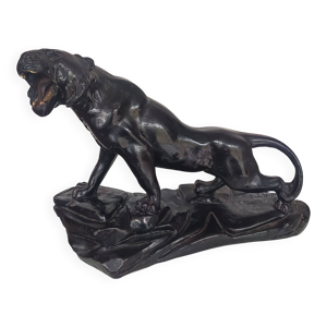 Grande sculpture animalière - une