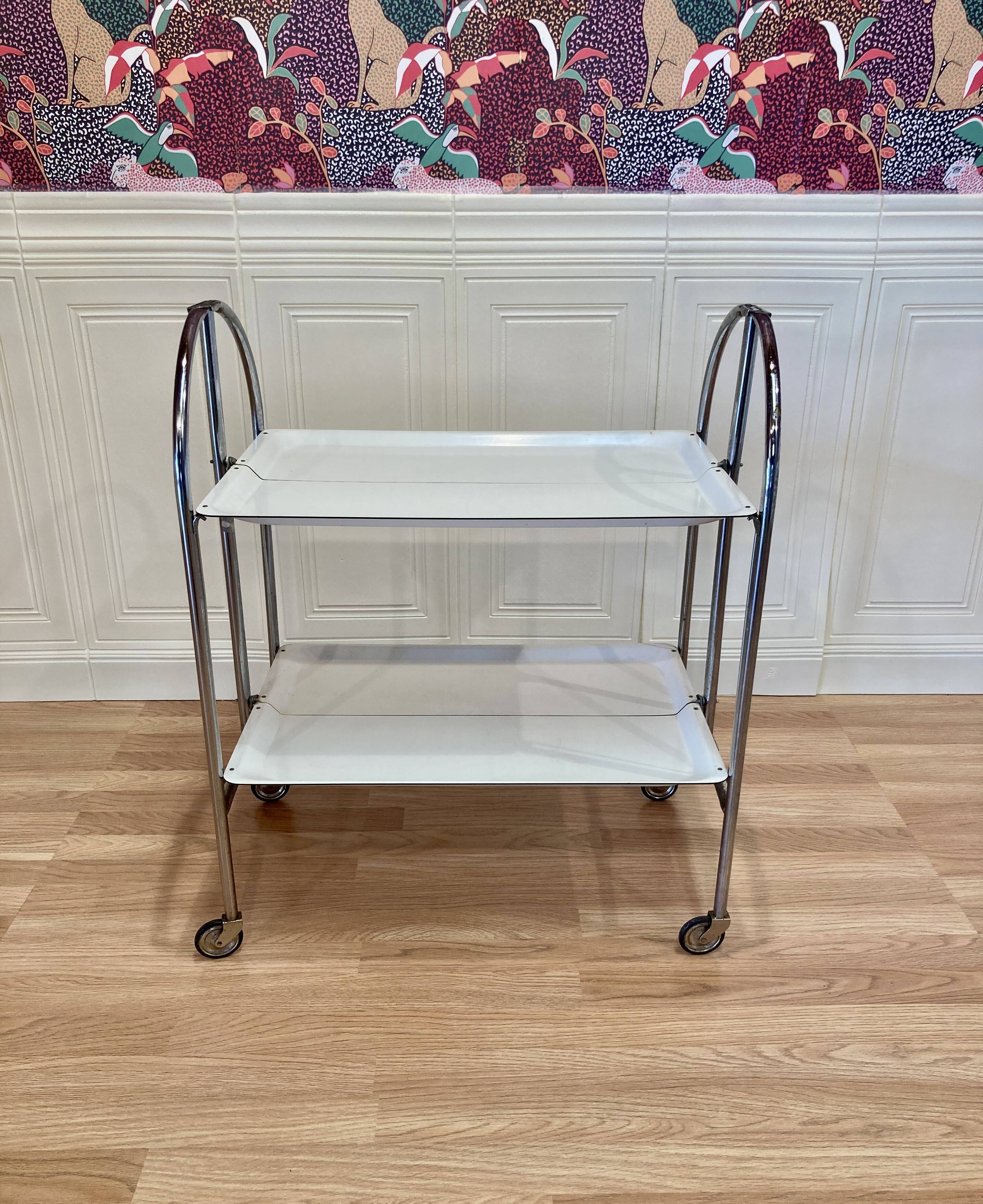 MODULAR DESSERT TABLE SCANDINAVIAN DESIGN 1950.