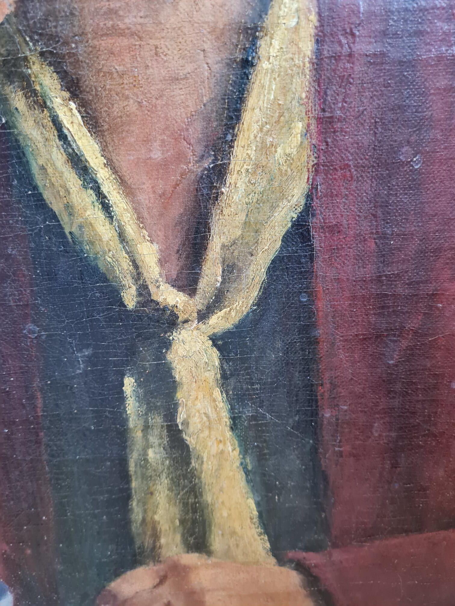 Vintage oil painting