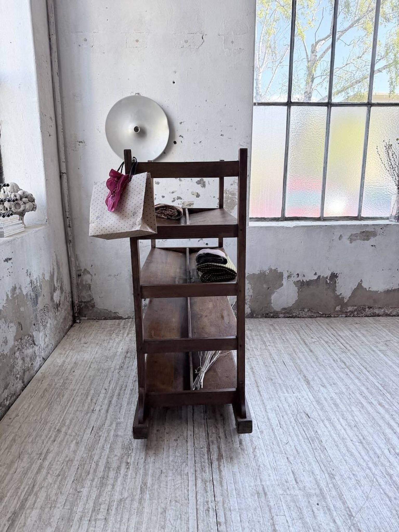 Old bakery shelf from the 1950s.