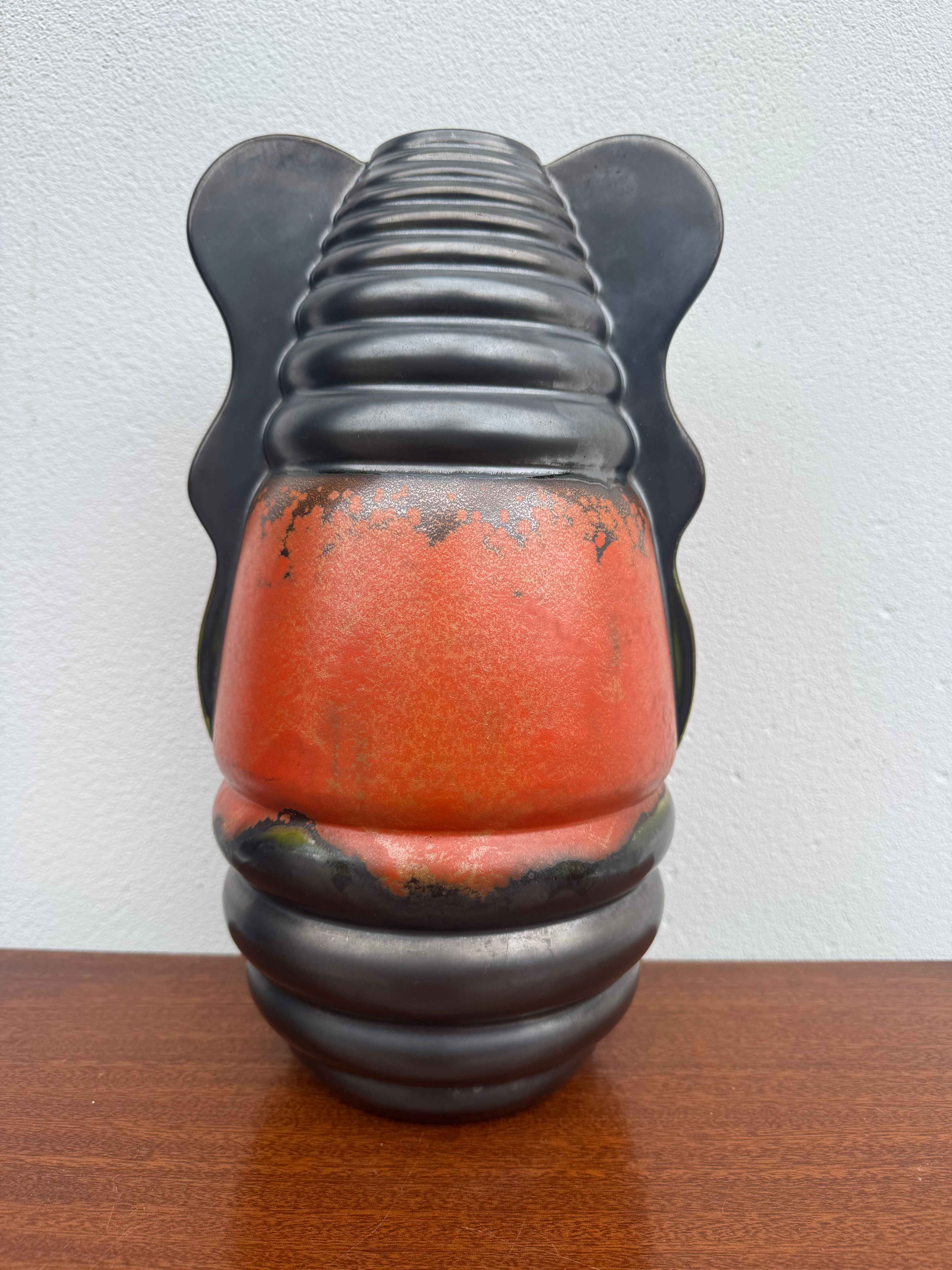 Art Deco ceramic vase Fives Lille
