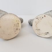 Pair of vintage zoomorphic pitchers