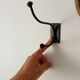 Brutalist coat rack pair