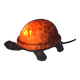 Amber turtle lamp