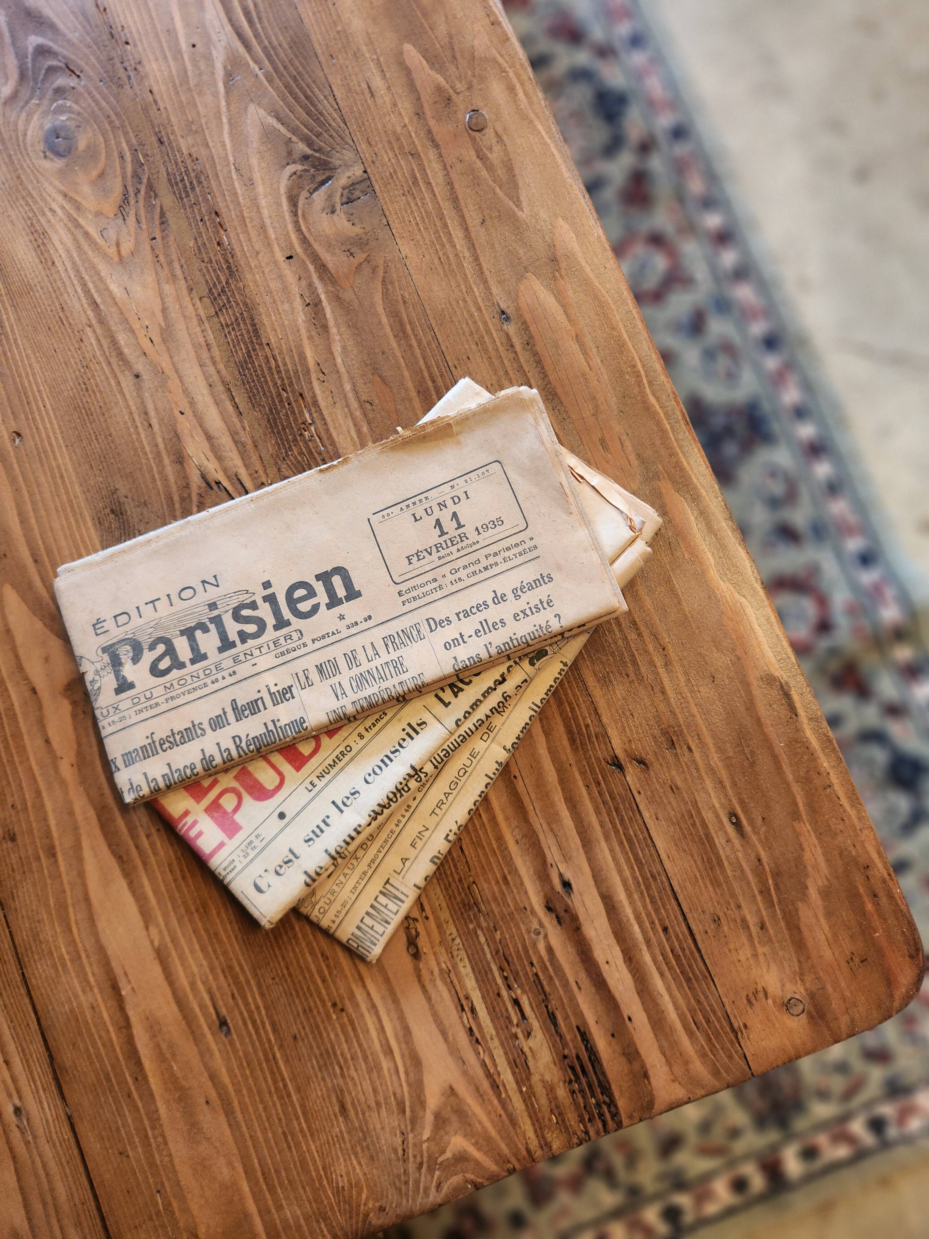 Table basse de ferme