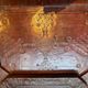 Lot of 2 leather trays