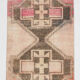 Brown & beige rug 301x91cm