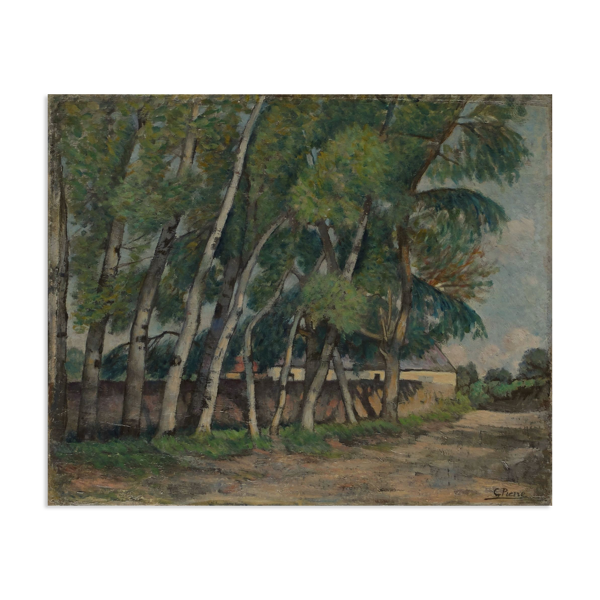 Route de campagne, Pierre Gustave (1875-1939)