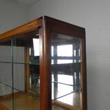 Art Deco display cabinet with sliding glass doors