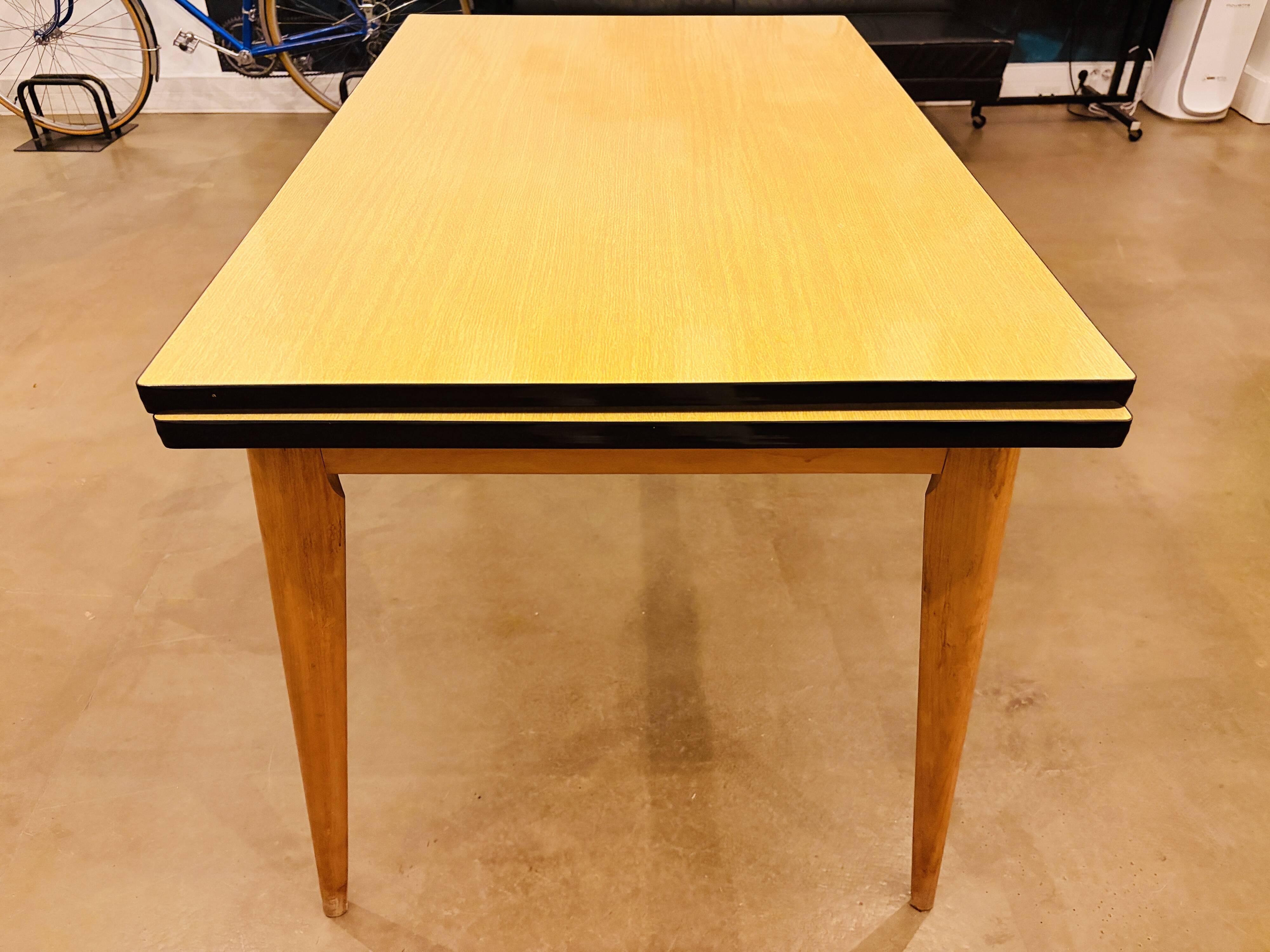 Vintage formica and wood table