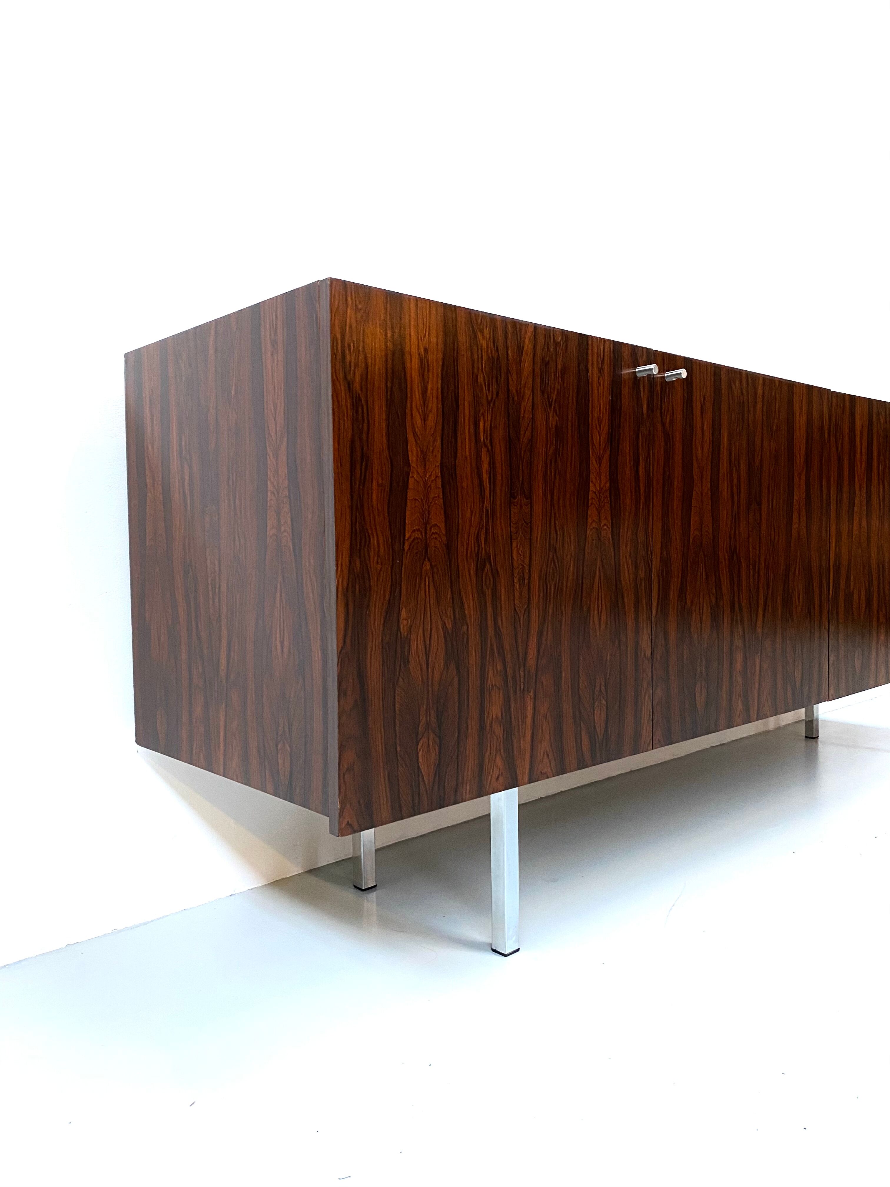 Vintage dutch rosewood sideboard, 1960s