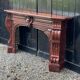 Napoleon III Fireplace in Red Griotte Marble Circa 1880
