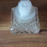 Faceted glass whisky carafe
