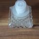 Faceted glass whisky carafe