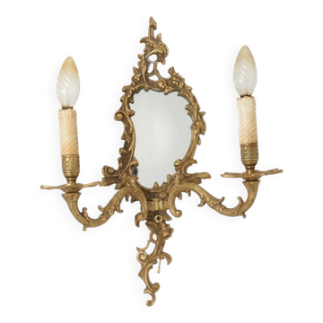 Louis XV style mirror applique