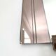 Hexagonal art deco mirror 70x47cm