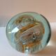 Vintage glass paper press