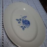 Digoin oval plate