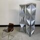 Grand paravent en aluminium