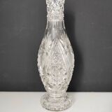 Vase en cristal taillé