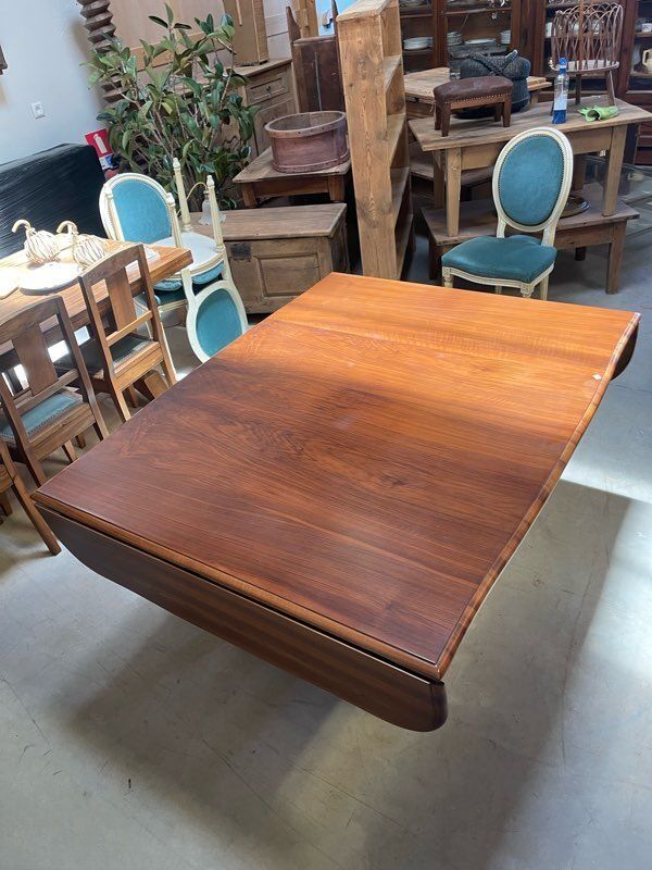 Vintage walnut dining table