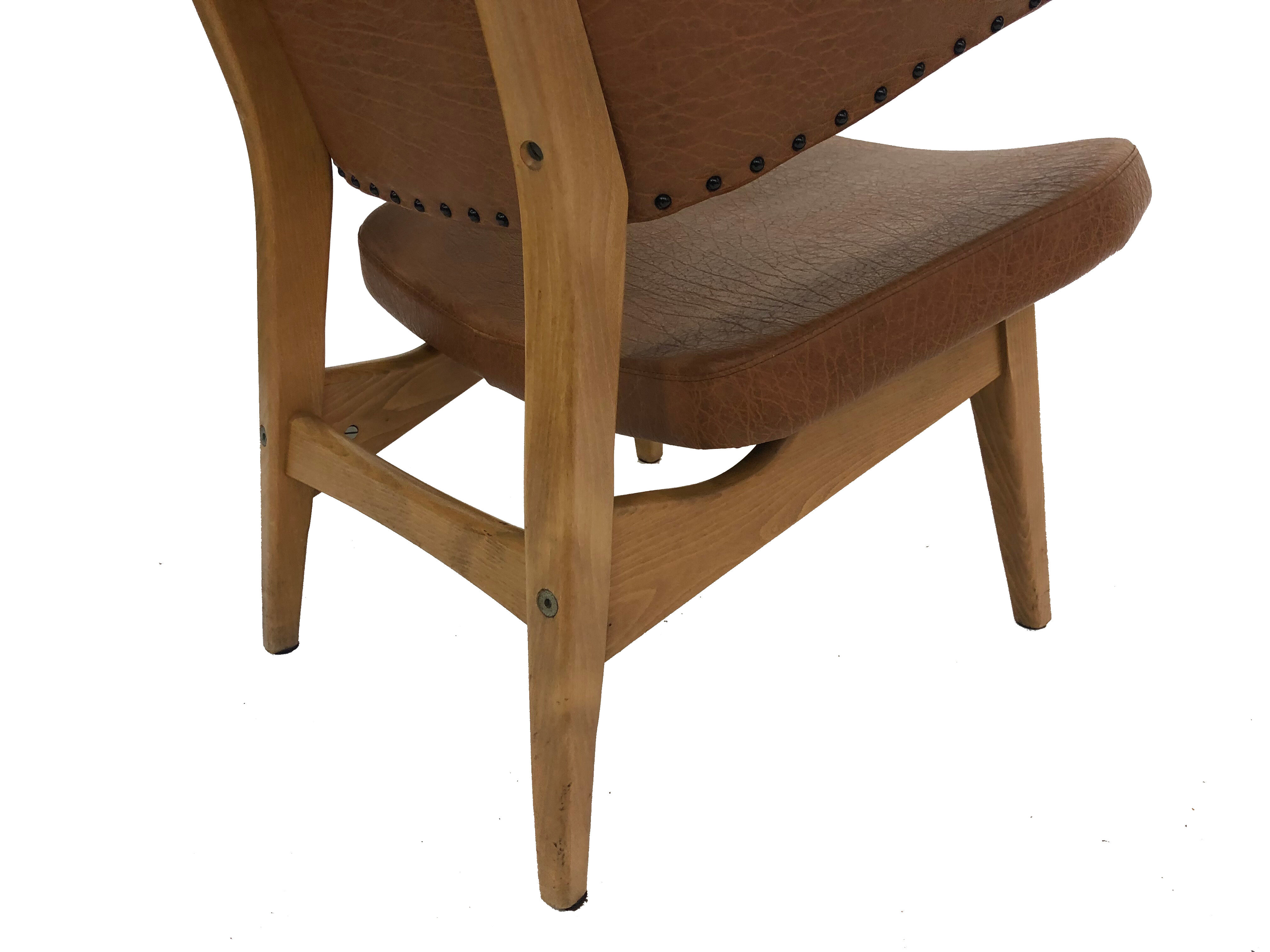 Small vintage penguin chair Louis van Teeffelen WeBe