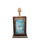 Table lamp the dolphin pagoda 1970 vintage melamine lacquered and brass heron