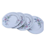 4 dessert plates Pontesa Porcelain Royal of Spain