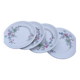 4 dessert plates Pontesa Porcelain Royal of Spain