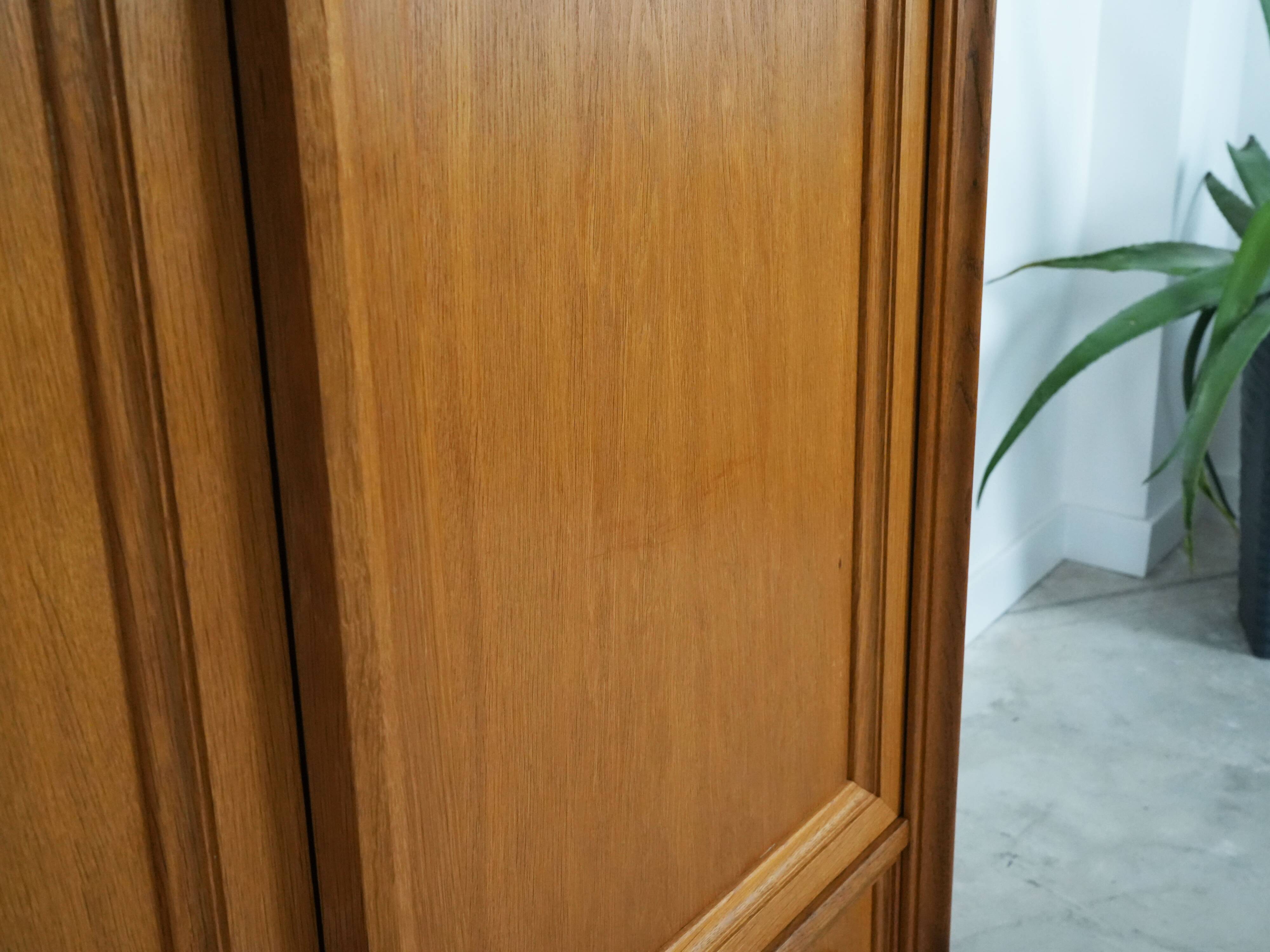 Oak highboard, Danish design, 1960s, production: Denmark