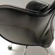 Black Leather Incisa Office Chair by Vico Magistretti for De Padova, 1992