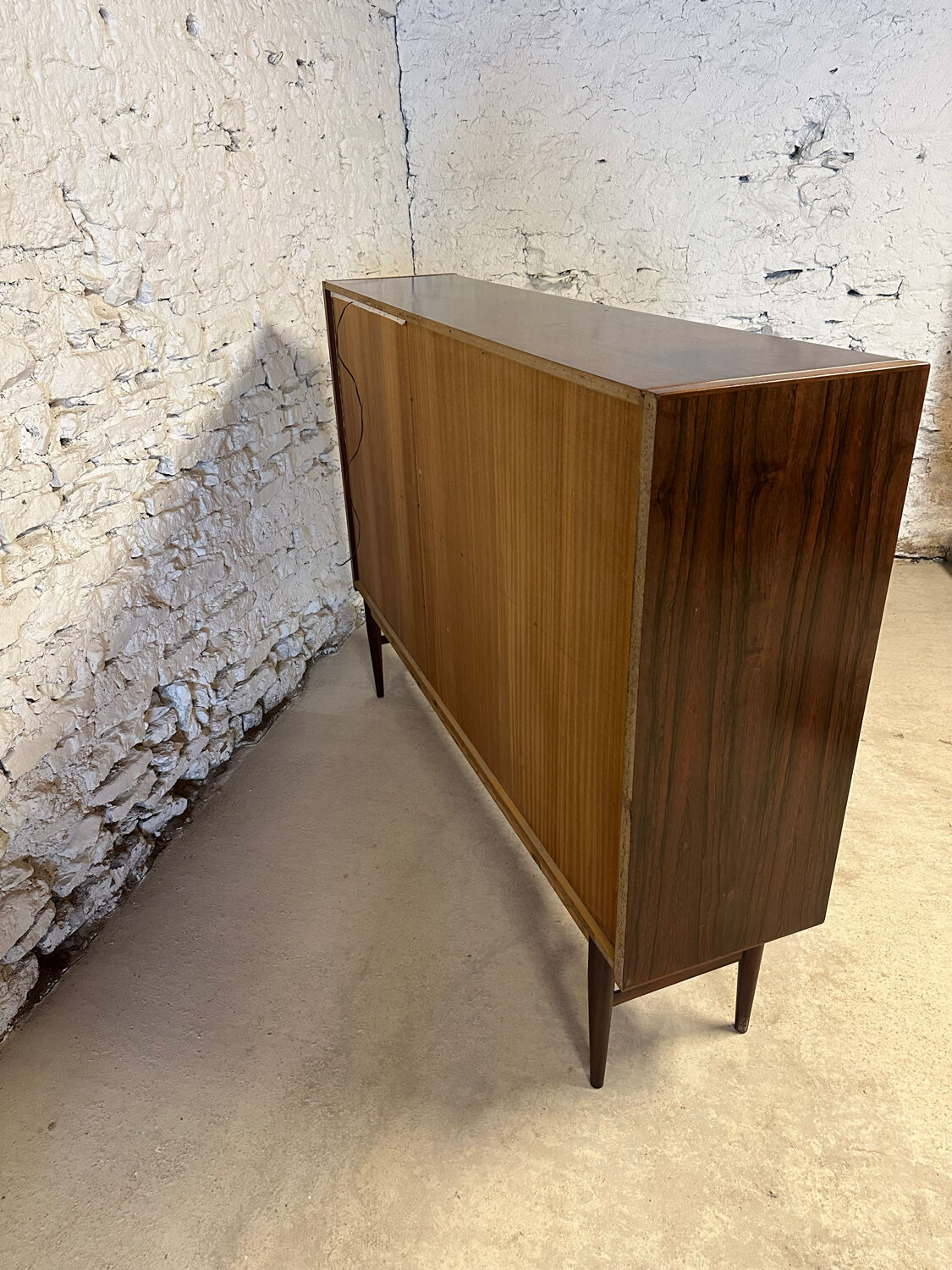 Scandinavian rosewood sideboard