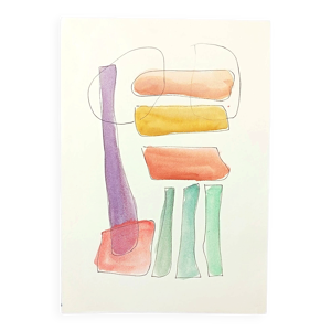 Peinture abstraite originale - graphique