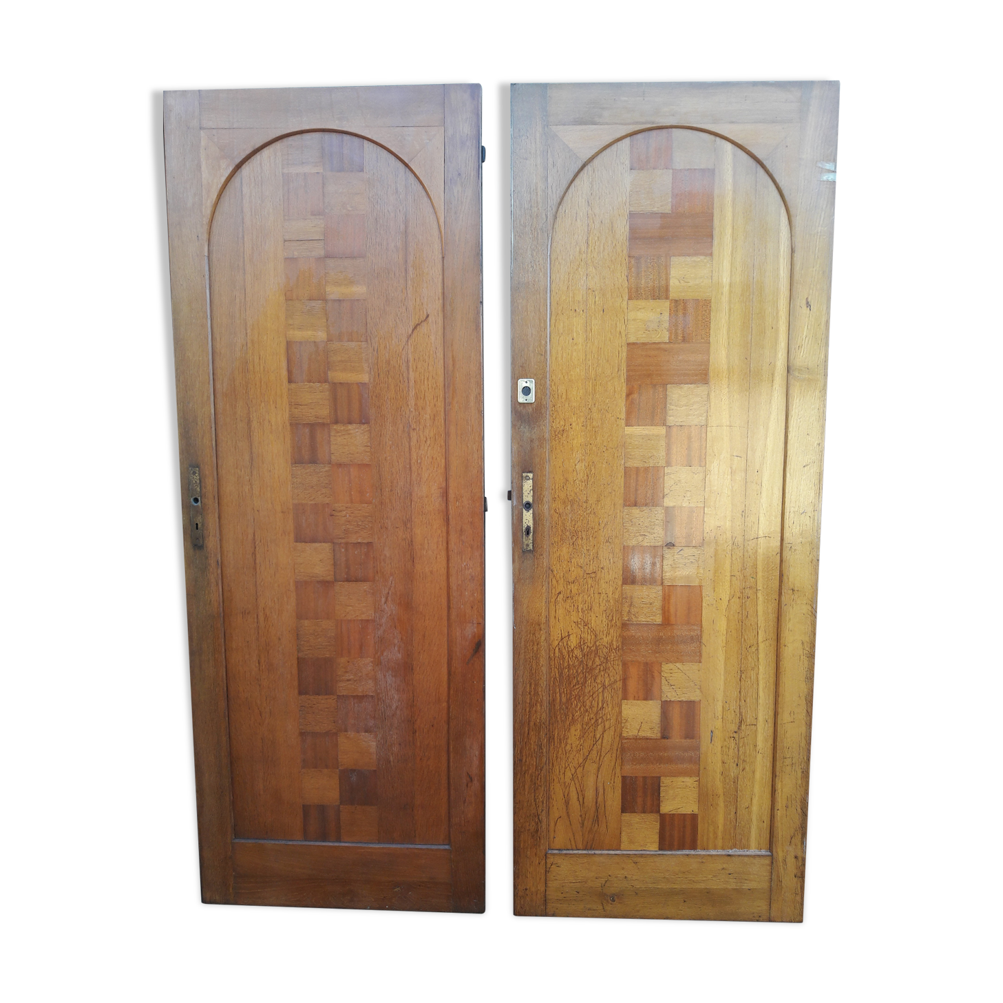 Lot de portes de placard