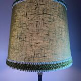 Large brutalist wrought iron lamp from the 60s