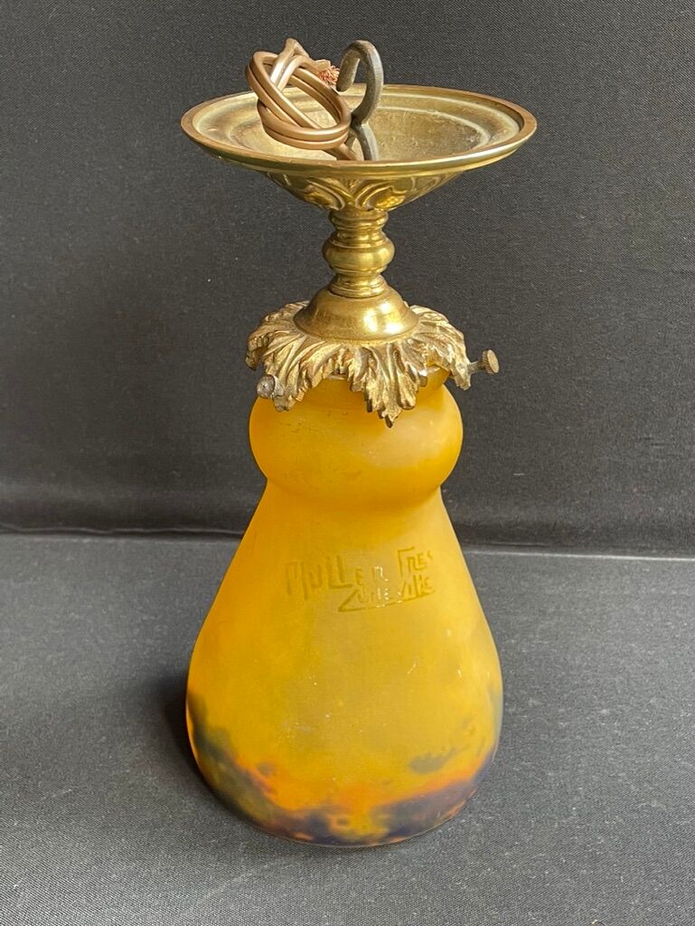 Ceiling lamp Muller Frères Lunéville – Early twentieth century