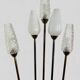 Lampadaire liseuse vintage tripode 5 feux 1960