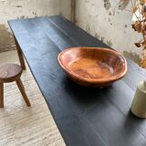 Black pine farm table 250 cm