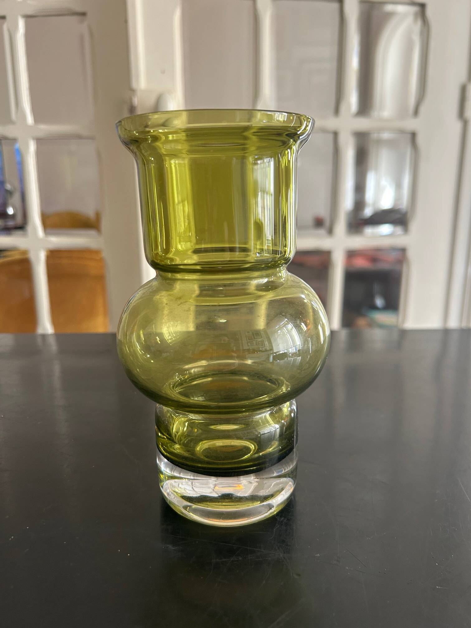 scandinavian glass vase