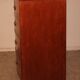 Bombé commode in mahogany from the early 19th century.