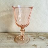 6 verres à vin rosaline