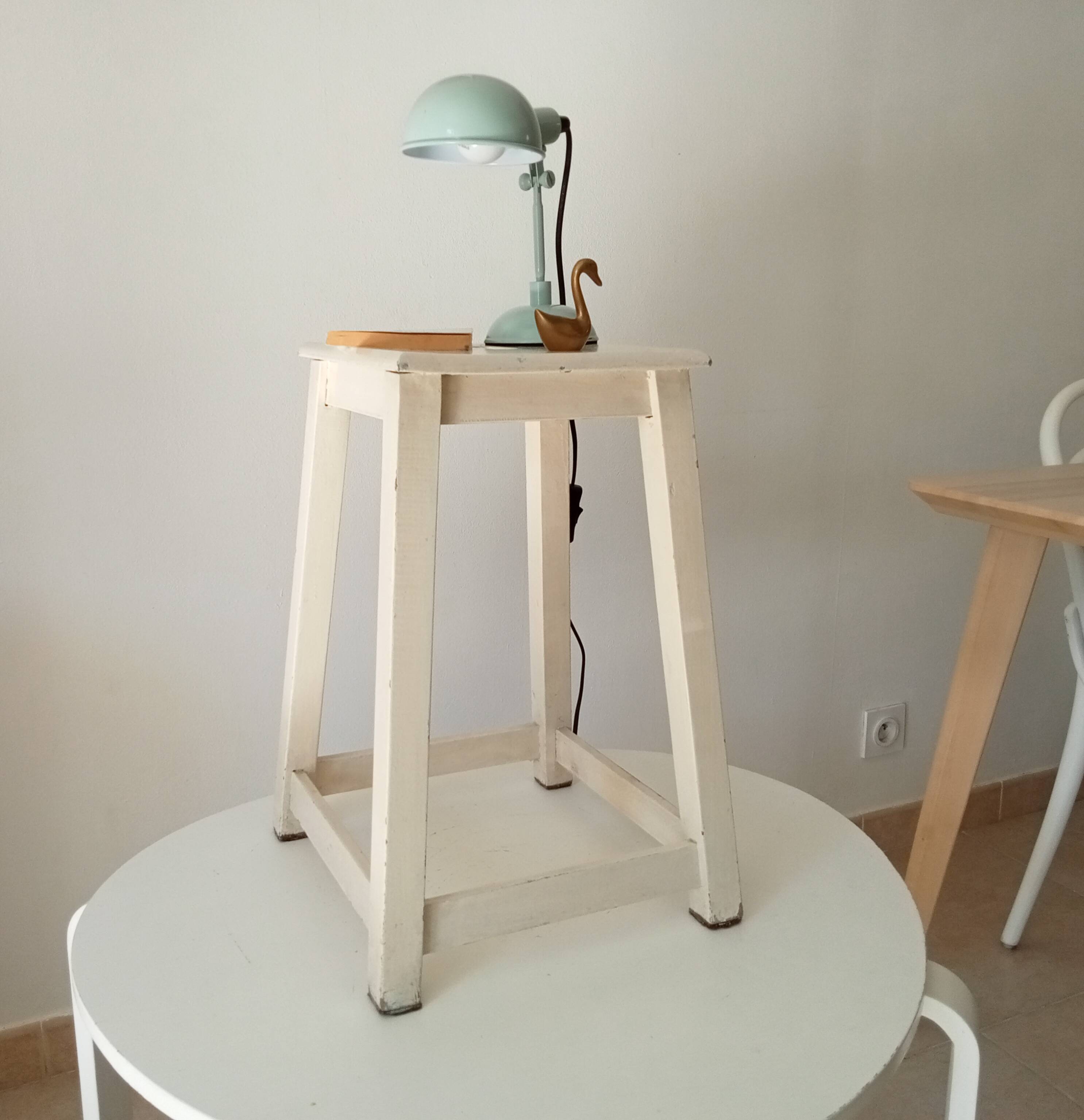 Vintage wooden stool