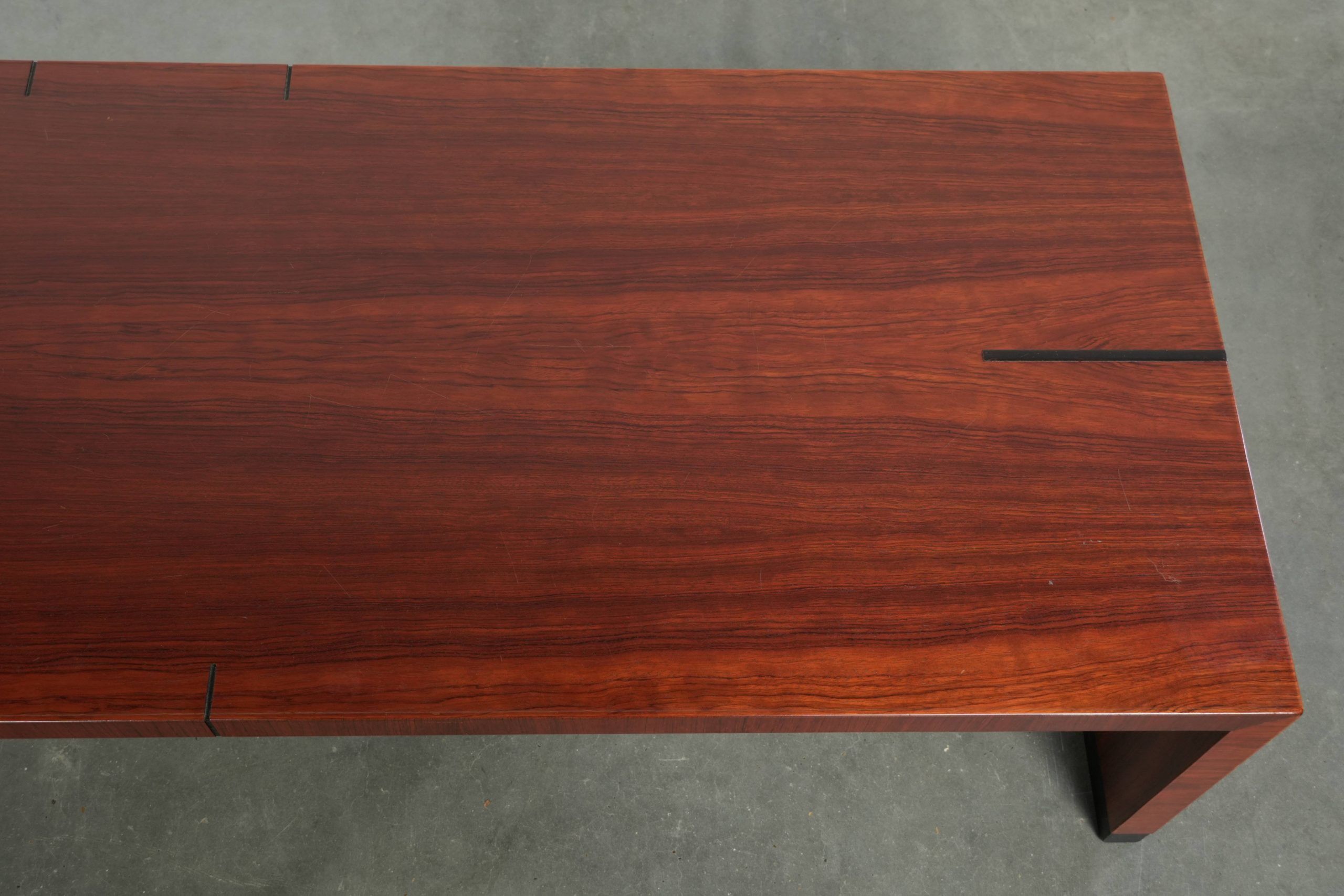 Large and unique rectangular Art Deco design coffee table