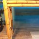 Bamboo console Vivai del Sud 1970s