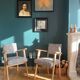 Pair of new Scandinavian armchairs