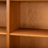 Danish Oak Bookcase "China" by Borge Mogensen for FDB Mobler, 1960s