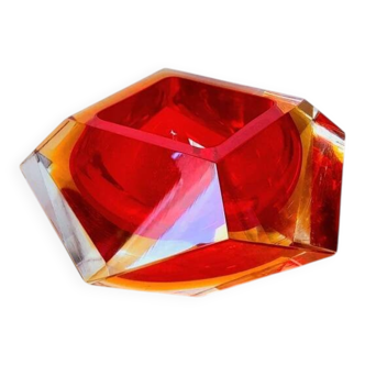 Submerged ashtray Flavio Poli, Murano 1970