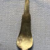 Cuillères vermeil (en argent doré) dans coffret en bois noir