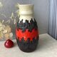 Vase Bay Keramik fat lava West Germany 7030